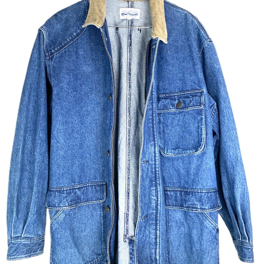 ❌ Sold Vintage Perry Ellis Denim Jacket L